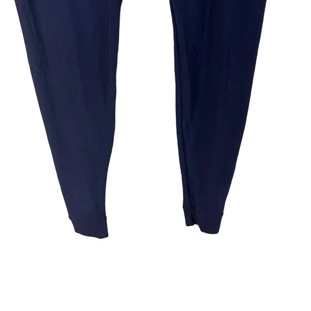 Magellan Outdoors‎ Youth Large Navy Blue Waffle Knit Thermal Pants Base Layer